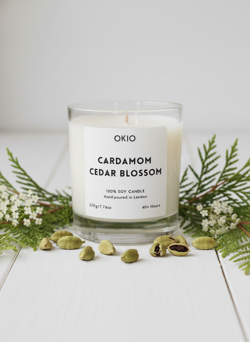 Cardamom and Cedar blossom
